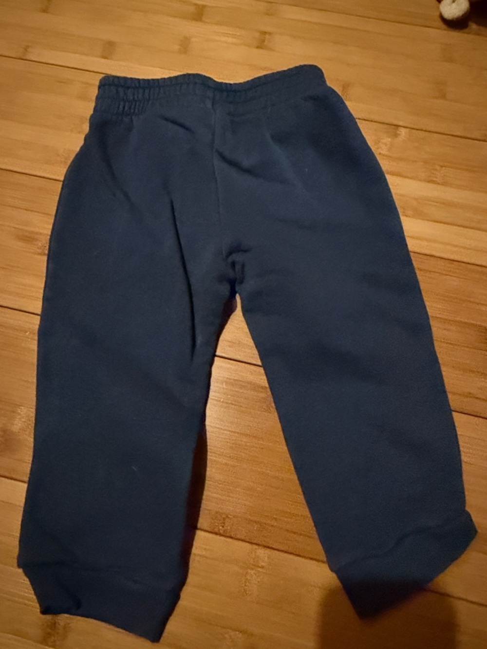 Carhartt Kids Dark Blue Logo Sweatpants with Elastic Waist - Picture 3 of 3